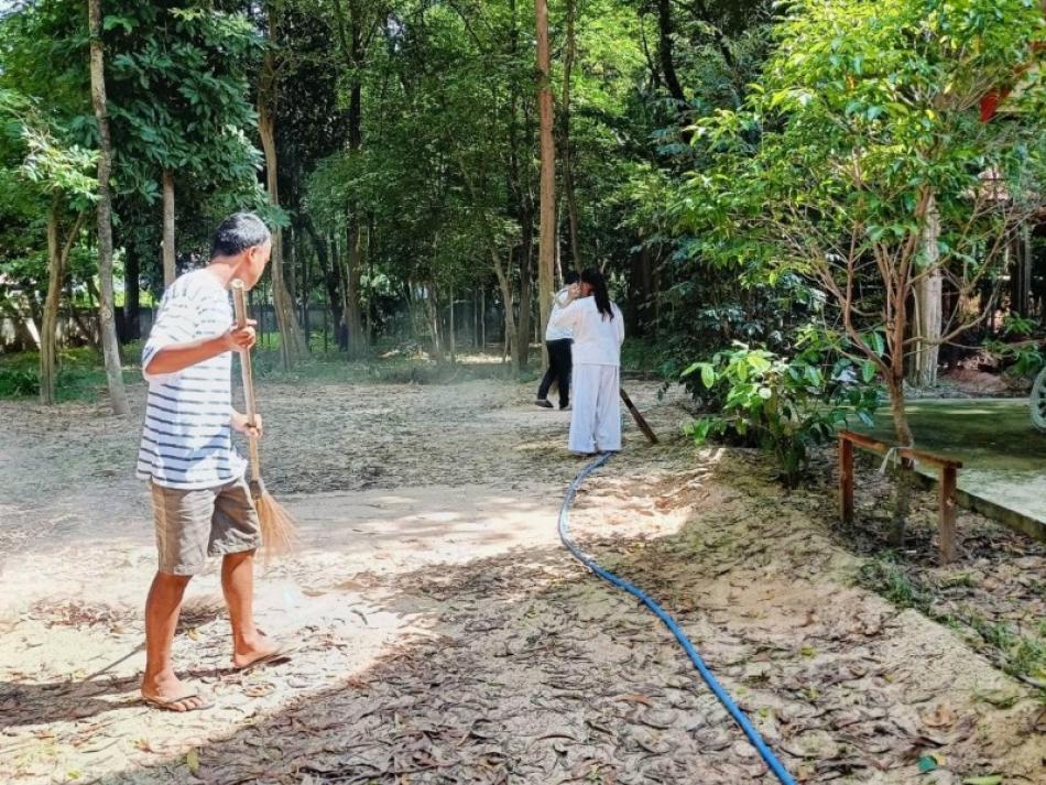  ครั้งที่ 4 กับกิจกรรมชุมชนล้อมรัก การรักษาและฟื้นฟูผู้ป่วยยาเสพติด