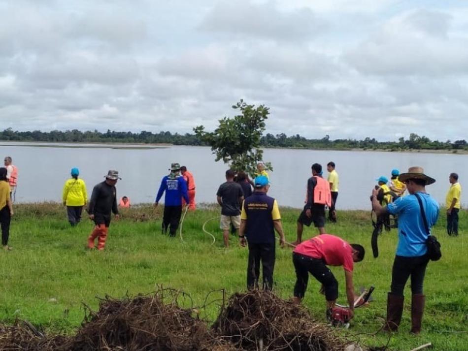  จัดกิจกรรม โครงการ กำจัดผักตบชวาและวัชพืช ประจำปีงบประมาณ 2567